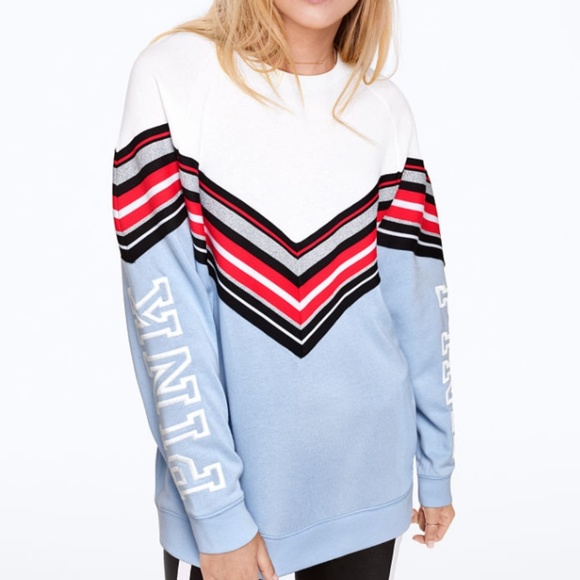 *SOLD VS PINK Varsity Campus Crew - Picture 2 of 2